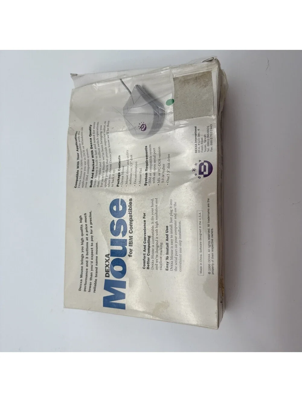 DEXXA Mouse For IBM Compatibles- Open Box